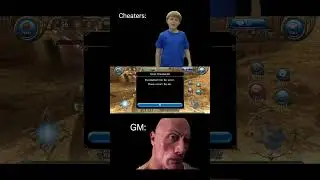 Cheaters in Toram Online be like BANNED lol. Don't cheat.