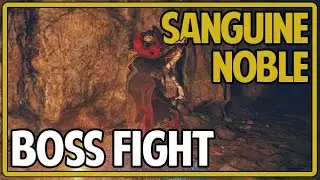 Sanguine Noble - Elden Ring No Vigor Boss Fights