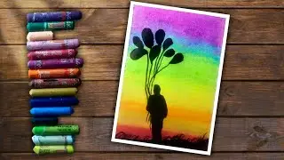 Drawing of Balloon Seller Easy l #shorts