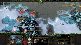 Moon vs Lyn on Northern Isles - Warcraft 3 Pro Level Commentary
