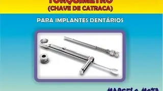 torquímetro (chave de catraca) para implantes dentários (empresa conexão)