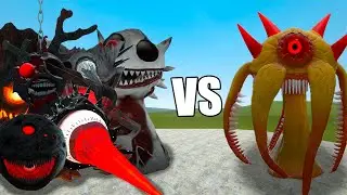 SPRUNKI ALL HORROR VS YELLOW SIMON HORROR In garry's mod!!