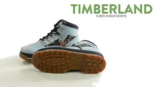 Timberland Euro Hiker Boots - Patent Leather (For Big Girls)