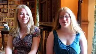 Alice Sargent and Demelza Mason win the Young Walter Scott Prize at Borders Book Festival 2017