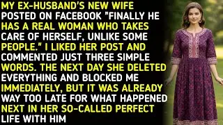 MY EX-HUSBAND'S NEW WIFE POSTED ON FACEBOOK 