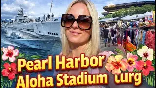 Hawaii vlog OSA 7: Pearl Harbor ja Aloha Stadium turg