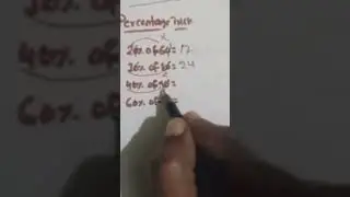 percentage trick/maths tricks/@lasya tech
