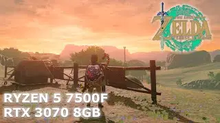 Zelda Tears of the Kingdom - RYUBING RYZEN 5 7500F RTX 3070 8GB