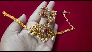 Matt finish mini choker Rs 599