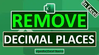 How to Remove Decimal Places in Excel | 5 Methods