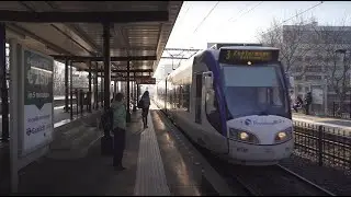 Netherlands, Den Haag, tram 3 ride from Laan van NOI to Voorburg 't Loo