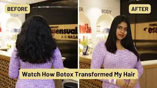 Unbelievable Botox Hair Transformation at Toni&Guy Essensuals KK Nagar #botox #hair #transformation