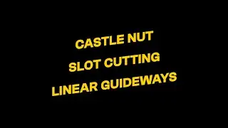 Castle Nut Slot Cutting Machine With Linear Guideways Fully Automatic