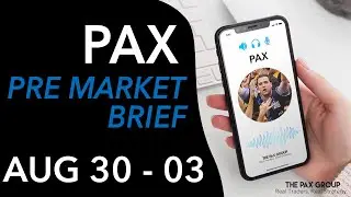The Weekly Pre Market Brief - August 30 - Sept 03 2021