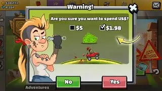 I SPENT 1.98$ IN - Hill Climb Racing 2