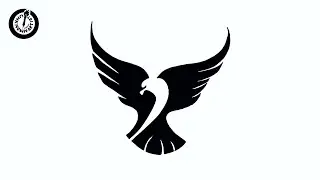 Easy Bald Eagle Drawing Tutorial | How to Draw an Eagle Tribal Tattoo Vector Design