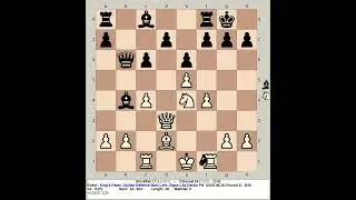 Stockfish 17.1 vs Ethereal 14 | King's Pawn: Sicilian Defense Main Line #chess