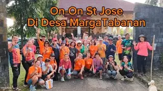Kegiatan On-On St Jose Hash House Harriers di Desa Marga Tabanan