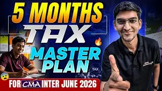 5 Months Study Plan for IDT | CMA Inter June 2026 | Karan Garg Sir