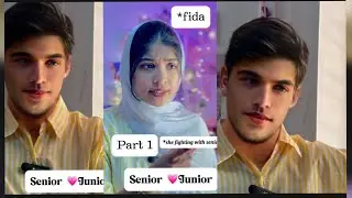 senior 💗junior |part 1-6|Fathima Salman| #viral  #lovestory 