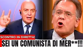 SHOCK LIVE: RIZZO ATTACCA CECCHI PAONE, LUI PERDE LA TESTA E VIENE SBATTUTO FUORI DALLO STUDIO!