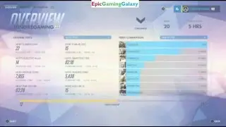 Tutorial How To View The Player's Career Profile And Statistics In The Overwatch Beta