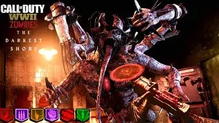 BEATING EVERY COD ZOMBIES EASTER EGG IN 2025 -  THE DARKEST SHORE (COD WWII ZOMBIES)