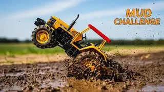Epic Toy Tractor Mud Stunts & Water Crossing | RC Farm Adventures
