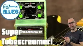 1980's Maxon ST-01 Super Tubescreamer Overdrive Pedal
