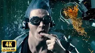 Quicksilver's Epic Rescue Scene | X-Men: Apocalypse (2016) | 4K ULTRA HD