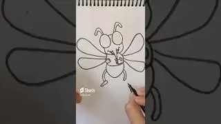 #mosquito #drawing #viral #shortvideo #easy #cute #art #trending #ytshorts #shortsfeed #latest