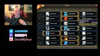 DXUN54 WoW Legion - Frost Mage Talent Tree Spec