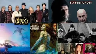 STYX new song 'Build And Destroy' - new Amity Affliction - Kirk Hammett book event - new Amorphis