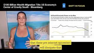 Florida Wealth Migration | Shift in Economic Center of Gravity