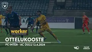 Worker ottelukooste FC Inter - AC Oulu 12.4.2024 (Veikkausliiga)
