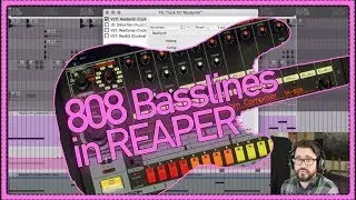 How to make an 808 style Bassline In REAPER