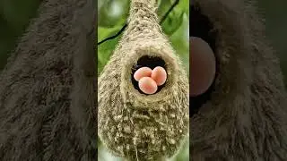 🐍❌ This Bird Outsmarts Snakes! 🐦🔐 The Genius Nest Trick of the Pendolino #shortvideo