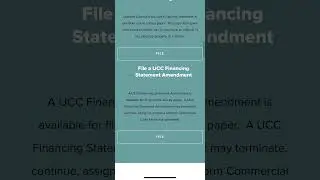 NYS DOS UCC 1 UPDATE