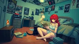 Floor Session Punk Lofi 📚🤘 | Cozy Reading Vibes 🍵 | Underground Soul Mix 🎶