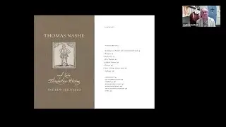 Renaissance Lives | Thomas Nashe and Late Elizabethan Writing