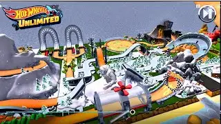 Hot wheels unlimited run fun jump burn and race in my new track 