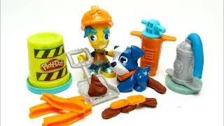 Mary Had A Little Lamb - Play Doh Town Road Worker Playset