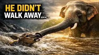 Elephant Saves a Drowning Deer | Nature&rsquo;s Most Emotional Rescue Ever 🐘