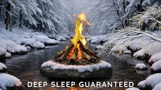 Cozy Pan Flute Ambience ⛄ Gentle Instrumental Music for Sleep, Relaxation & Stress-Free Nights