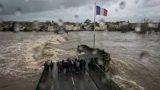 France Under Water: Massive Garonne River Flood Hits Marmande (Feb 2026)