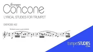 Concone Lyrical Studies, Ex 32