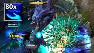 80 Lissandra Passive Thralls AT ONCE! (New Interactions/Bug)
