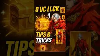 0 UC LUCK 😱 TIPS AND TRICKS IN BGMI CREATE OPENING💯 #bgmi #createopening #shortvideo #tipsandtricks
