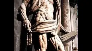 Milan Cathedral: the statue of St. Bartholomew