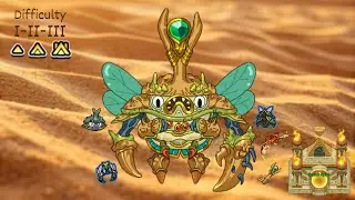Hero's Land - Keblis, the Desert Scarab (Solo Difficulty 1-2-3)